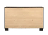 Kauffman Dark Cocoa 6-Drawer Dresser by Coaster at Eve Furniture