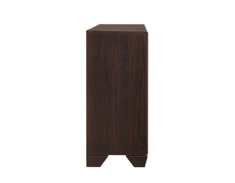Kauffman Dark Cocoa 6-Drawer Dresser by Coaster at Eve Furniture