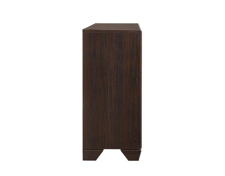 Kauffman Dark Cocoa 6-Drawer Dresser by Coaster at Eve Furniture