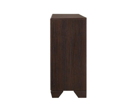 Kauffman Dark Cocoa 6-Drawer Dresser by Coaster at Eve Furniture