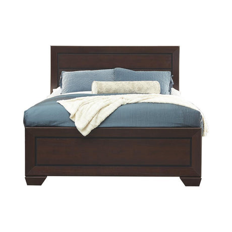 Kauffman Dark Cocoa Queen Panel Bed by Coaster at Eve Furniture