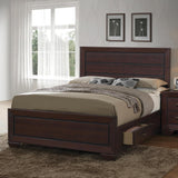 Kauffman Dark Cocoa Queen Storage Bed by Coaster at Eve Furniture