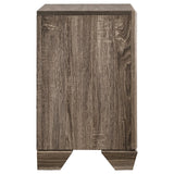 Kauffman Washed Taupe 2-Drawer Nightstand by Coaster at Eve Furniture