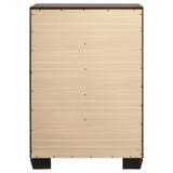 Kauffman Washed Taupe 5-Drawer Chest by Coaster at Eve Furniture
