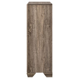Kauffman Washed Taupe 5-Drawer Chest by Coaster at Eve Furniture
