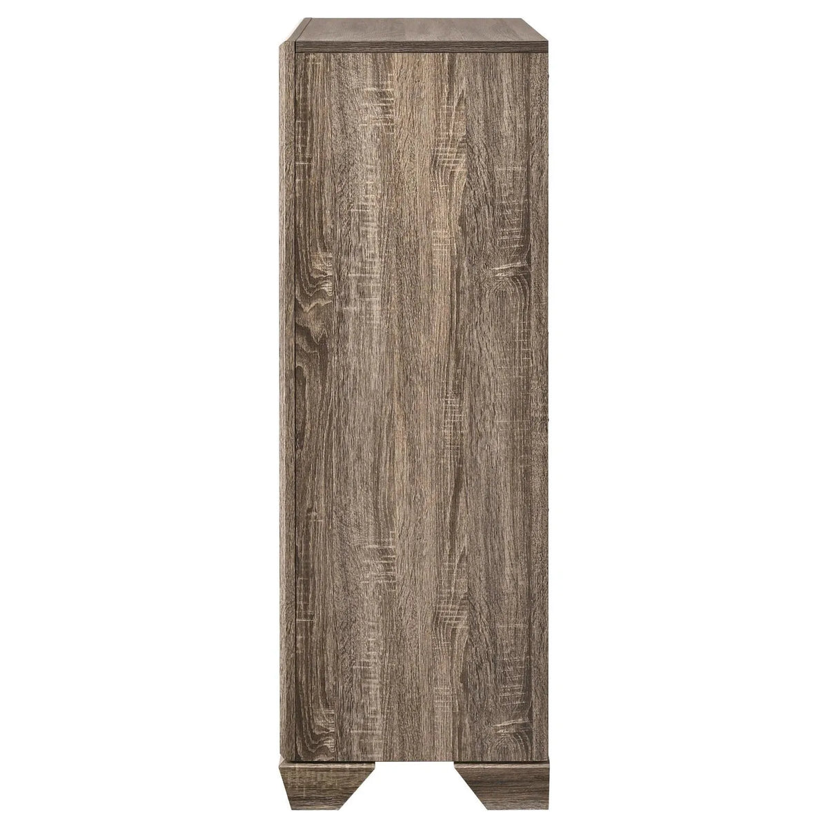 Kauffman Washed Taupe 5-Drawer Chest by Coaster at Eve Furniture
