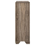 Kauffman Washed Taupe 5-Drawer Chest by Coaster at Eve Furniture