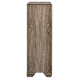 Kauffman Washed Taupe 5-Drawer Chest by Coaster at Eve Furniture