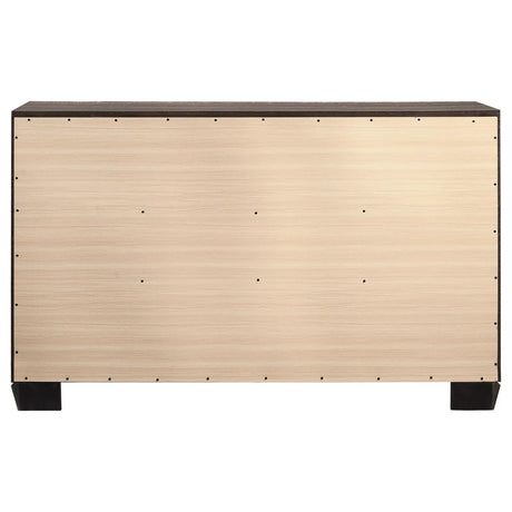 Kauffman Washed Taupe 6-Drawer Dresser by Coaster at Eve Furniture
