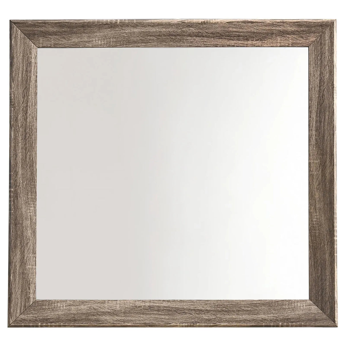 Kauffman Washed Taupe Rectangular Mirror by Coaster at Eve Furniture