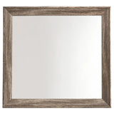 Kauffman Washed Taupe Rectangular Mirror by Coaster at Eve Furniture