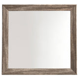 Kauffman Washed Taupe Rectangular Mirror by Coaster at Eve Furniture