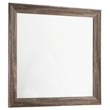 Kauffman Washed Taupe Rectangular Mirror by Coaster at Eve Furniture