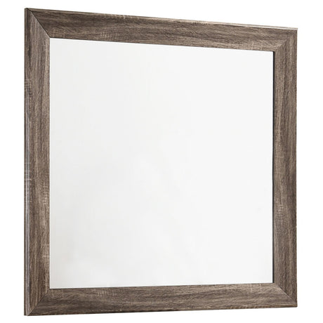 Kauffman Washed Taupe Rectangular Mirror by Coaster at Eve Furniture