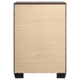 Kauffman Washed Taupe 5-Drawer Chest by Coaster at Eve Furniture