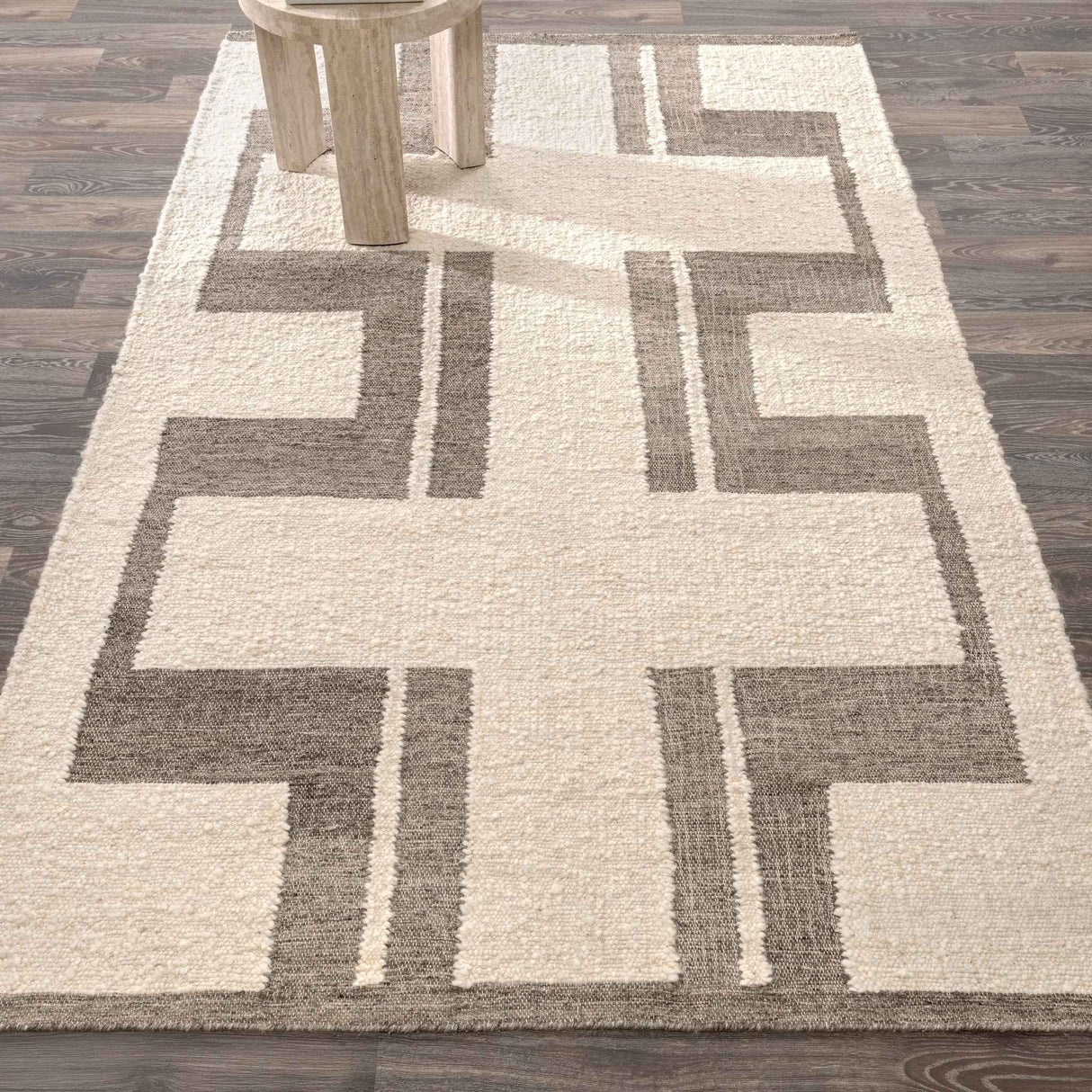 Kavala Charcoal/Ivory Rug by Classic Home at Eve Furniture