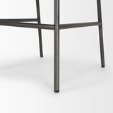 Kavalan Backless 33.5in Seat Counter Stool | Chocolate Leather by Mercana at Eve Furniture