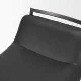 Kavalan Backless 33.5in Seat Counter Stool | Chocolate Leather by Mercana at Eve Furniture