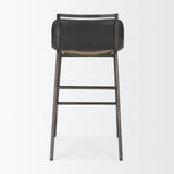 Kavalan Backless 33.5in Seat Counter Stool | Chocolate Leather by Mercana at Eve Furniture