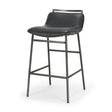 Kavalan Backless 33.5in Seat Counter Stool | Chocolate Leather by Mercana at Eve Furniture