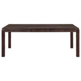 Kavanaugh Dark Brown Extendable Dining Set by Homelegance at Eve Furniture