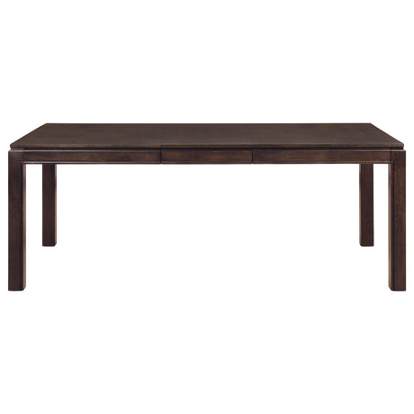 Kavanaugh Dark Brown Extendable Dining Set by Homelegance at Eve Furniture