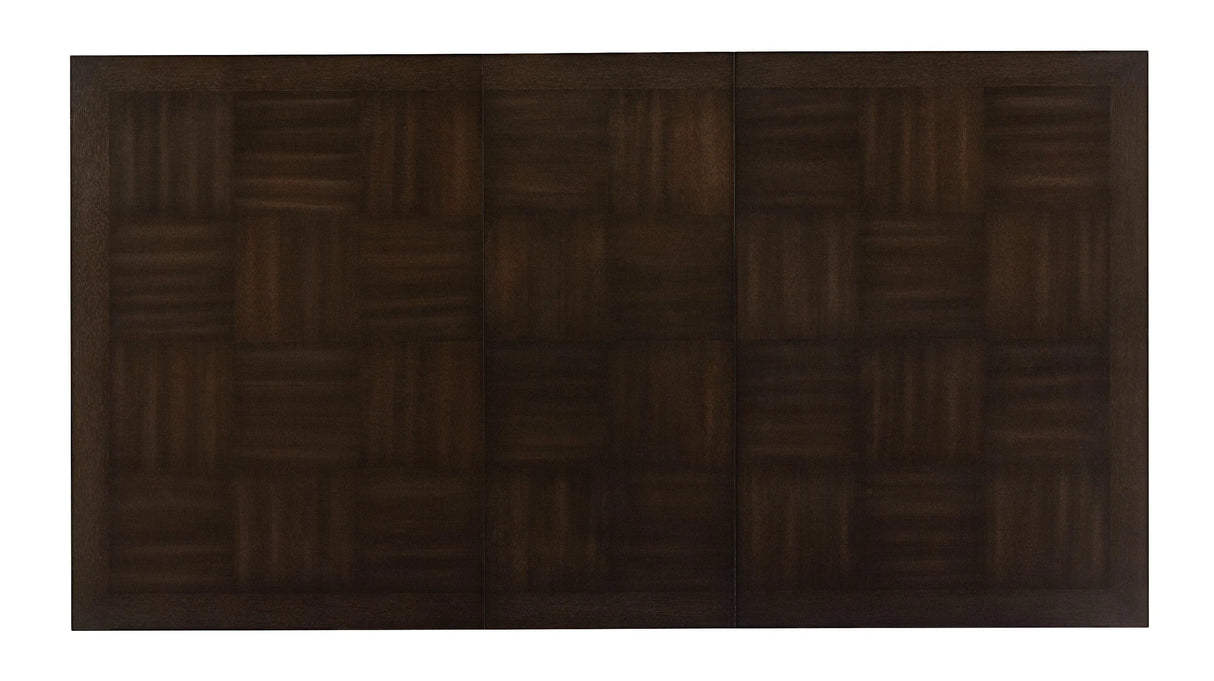 Kavanaugh Dark Brown Extendable Dining Table by Homelegance at Eve Furniture