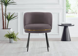 Kaya Dining Chair in Grey by Manhattan Comfort at Eve Furniture