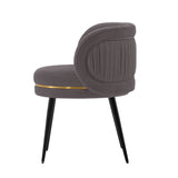 Kaya Dining Chair in Grey by Manhattan Comfort at Eve Furniture