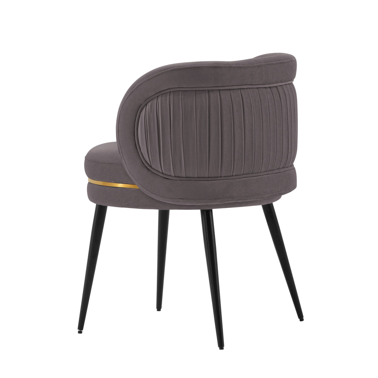 Kaya Dining Chair in Grey by Manhattan Comfort at Eve Furniture