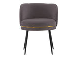 Kaya Dining Chair in Grey by Manhattan Comfort at Eve Furniture