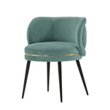 Kaya Dining Chair in Mint Green by Manhattan Comfort at Eve Furniture