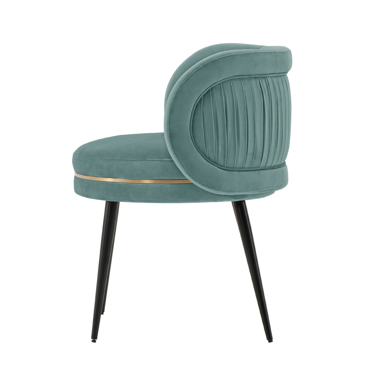 Kaya Dining Chair in Mint Green by Manhattan Comfort at Eve Furniture