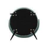 Kaya Dining Chair in Mint Green by Manhattan Comfort at Eve Furniture