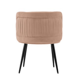 Kaya Dining Chair in Nude (set of 2) by Manhattan Comfort at Eve Furniture