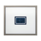 Kayak Blueprint by Dayna a Hand Embellished Textured Framed Art Print Matted under Glass by Mercana at Eve Furniture