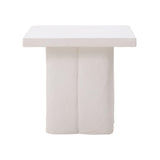 Kayla Concrete Indoor / Outdoor Side Table by TOV Furniture at Eve Furniture
