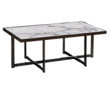 Kayley 47.5″ Sintered Stone Cocktail Table by Steve Silver at Eve Furniture