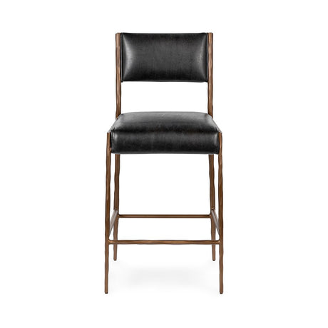 Kayne Jet Black Counter Stool by Classic Home at Eve Furniture