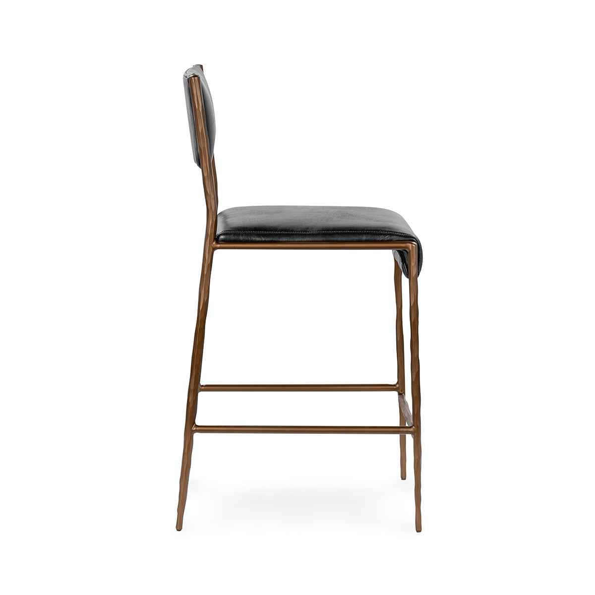 Kayne Jet Black Counter Stool by Classic Home at Eve Furniture