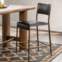 Kayne Jet Black Counter Stool by Classic Home at Eve Furniture