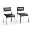Kayne Jet Black Dining Chair (Set of 2) by Classic Home at Eve Furniture