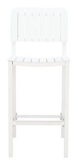 Kayu White Outdoor Barstool by Zuomod at Eve Furniture