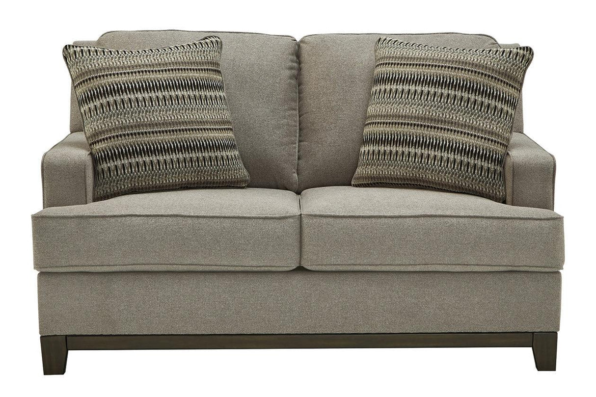 Kaywood Granite Loveseat by Ashley at Eve Furniture