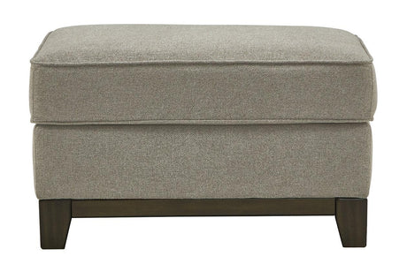 Kaywood Granite Ottoman by Ashley at Eve Furniture