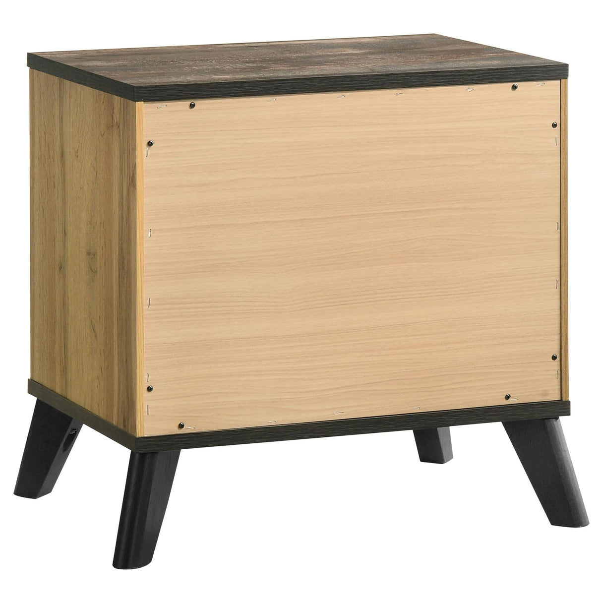 Kaywood Natural Pine 2-drawer Nightstand Bedside Table by Coaster at Eve Furniture