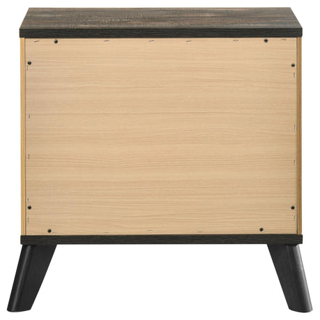 Kaywood Natural Pine 2-drawer Nightstand Bedside Table by Coaster at Eve Furniture