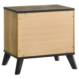 Kaywood Natural Pine 5-Piece Eastern King Bedroom Set by Coaster at Eve Furniture