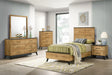 Kaywood Natural Pine 5-Piece Twin Bedroom Set by Coaster at Eve Furniture