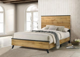 Kaywood Natural Pine 51-inch Eastern King Panel Bed by Coaster at Eve Furniture
